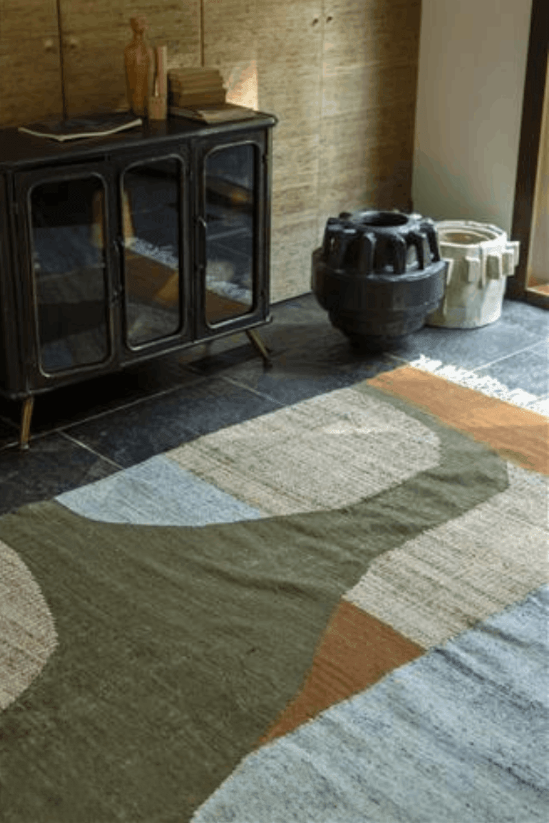 Pavilion vloerkleed wol en jute 160x230 en 200x300 cm