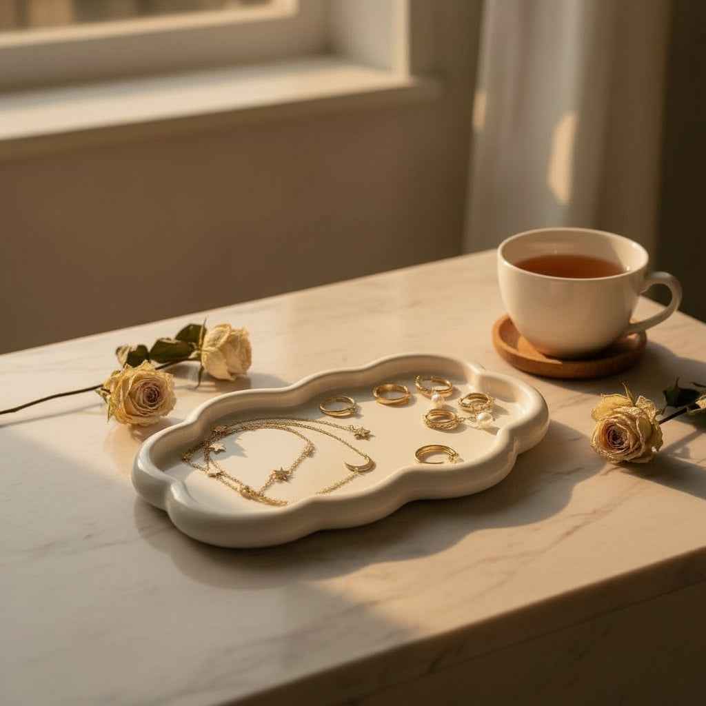 Golvende Tray „Soft Cloud“