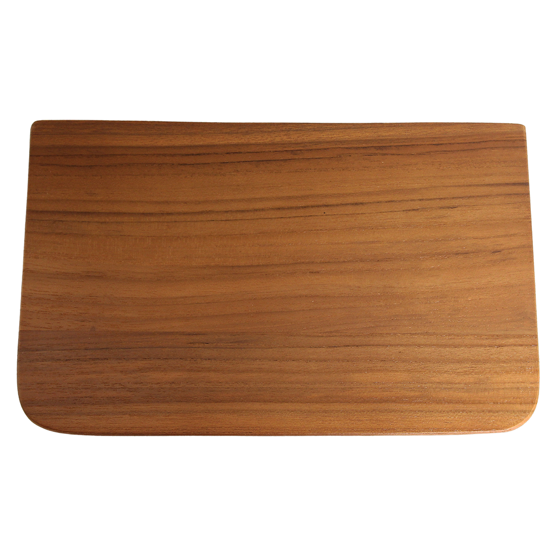 Craftsman teakhouten wandplank set van 2 25 cm