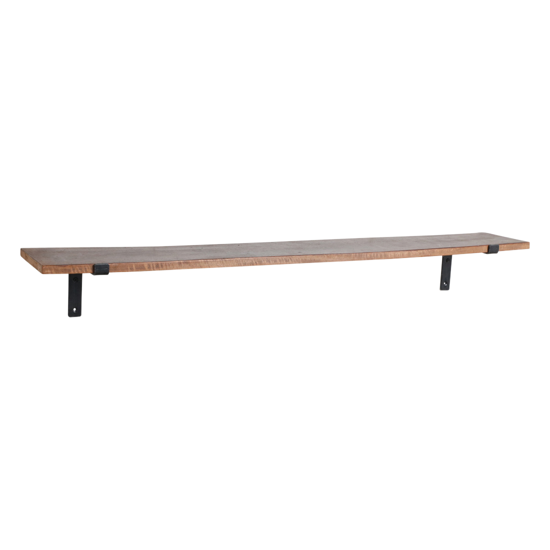 Factory wandplank bruin FSC-gerecycled hout 80-120 cm