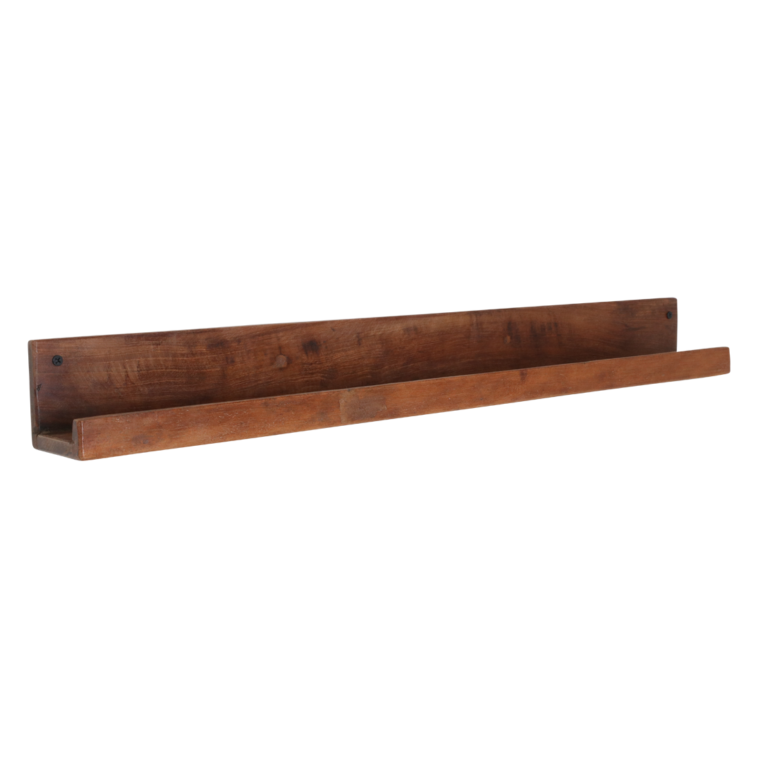 Factory wandplank bruin FSC-gerecycled hout 75 cm