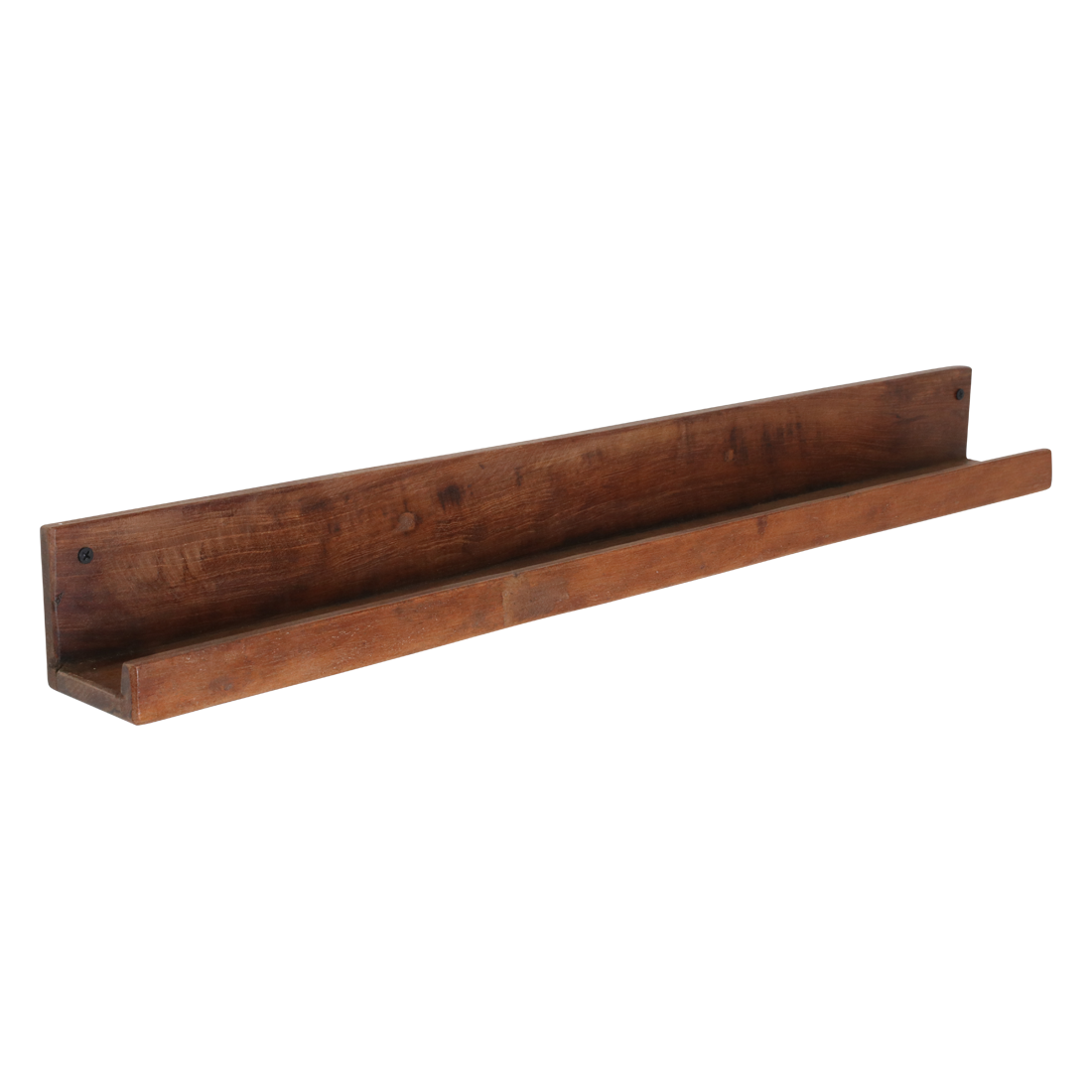 Factory wandplank bruin FSC-gerecycled hout 75 cm