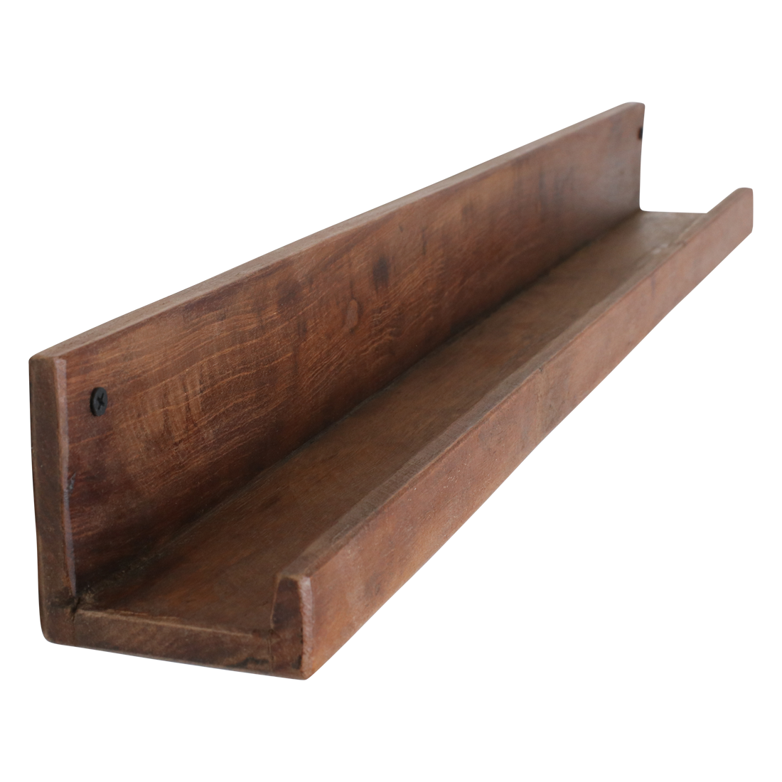 Factory wandplank bruin FSC-gerecycled hout 75 cm