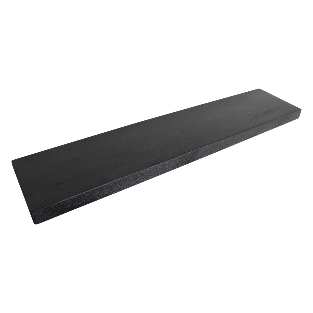 Factory zwevende wandplank zwart FSC-gerecycled hout 80 cm