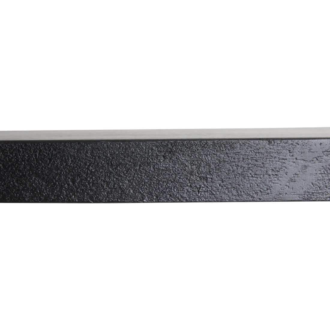 Factory zwevende wandplank zwart FSC-gerecycled hout 80 cm