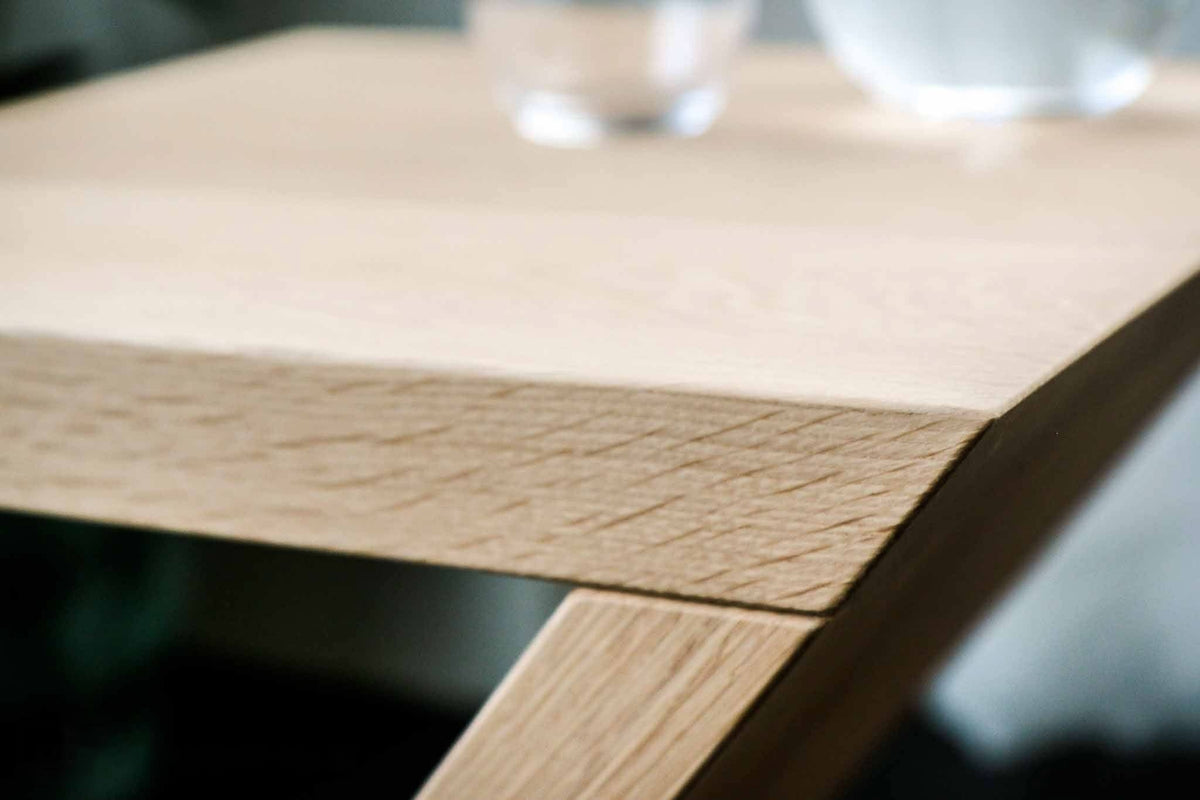 Madrid bijzettafel massief hout 40x40 cm