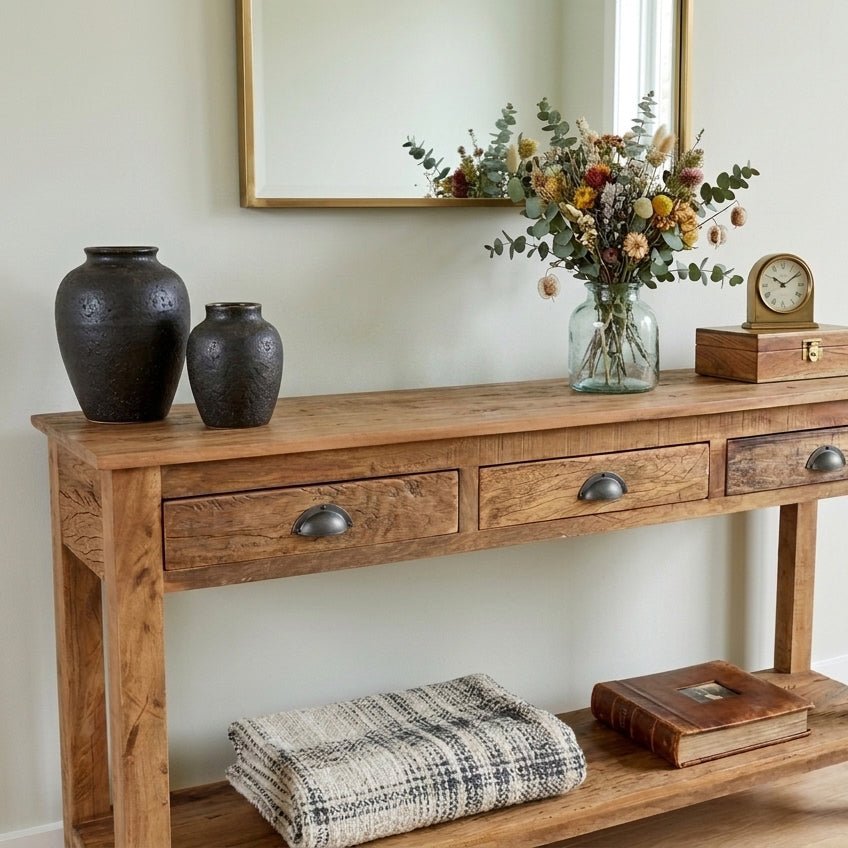 Farmwood sidetable FSC-gerecycled hout 150 cm