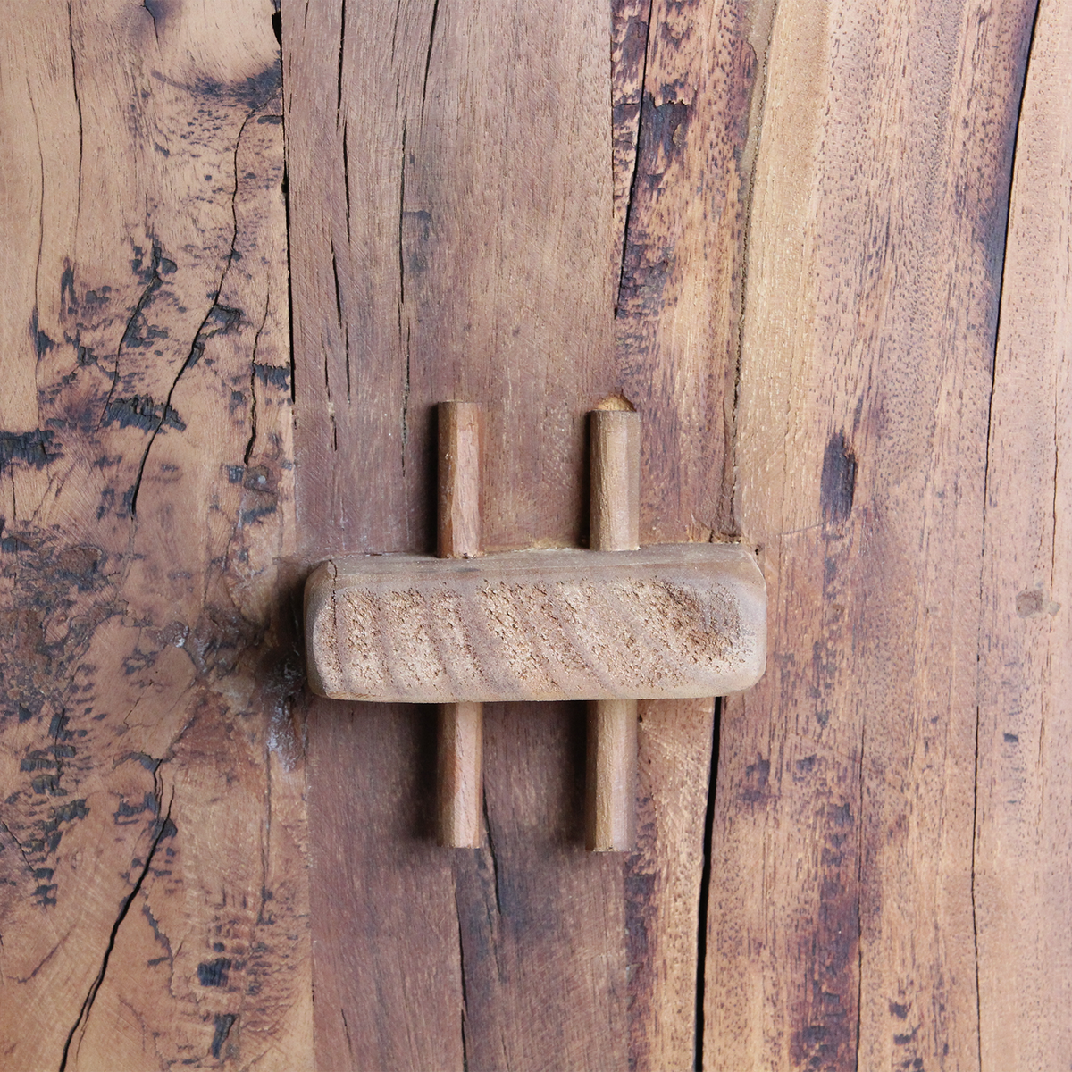 Farmwood open kast FSC-gerecycled hout 100x37x180 cm