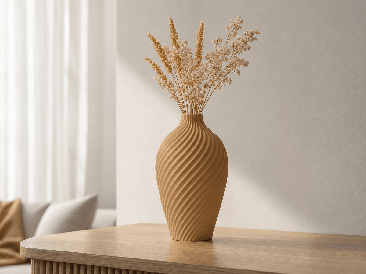 Kalma vaas spiraaldesign 18-25 cm