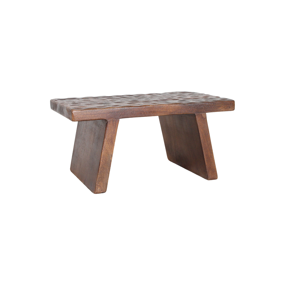 Mangohouten bijzettafel 40x25x20 cm
