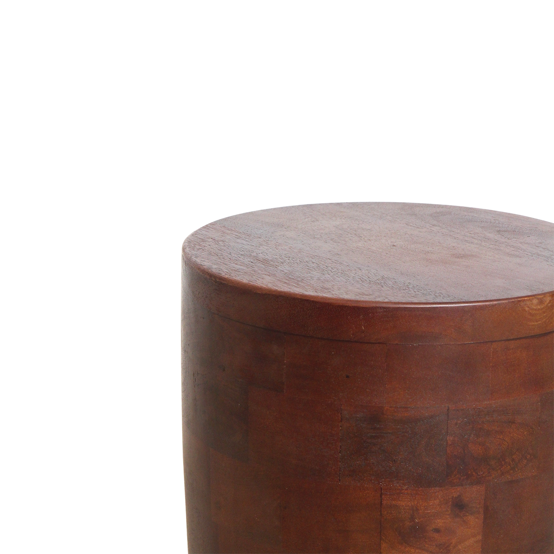 Tuvalu mangohouten bijzettafel Ø35 cm