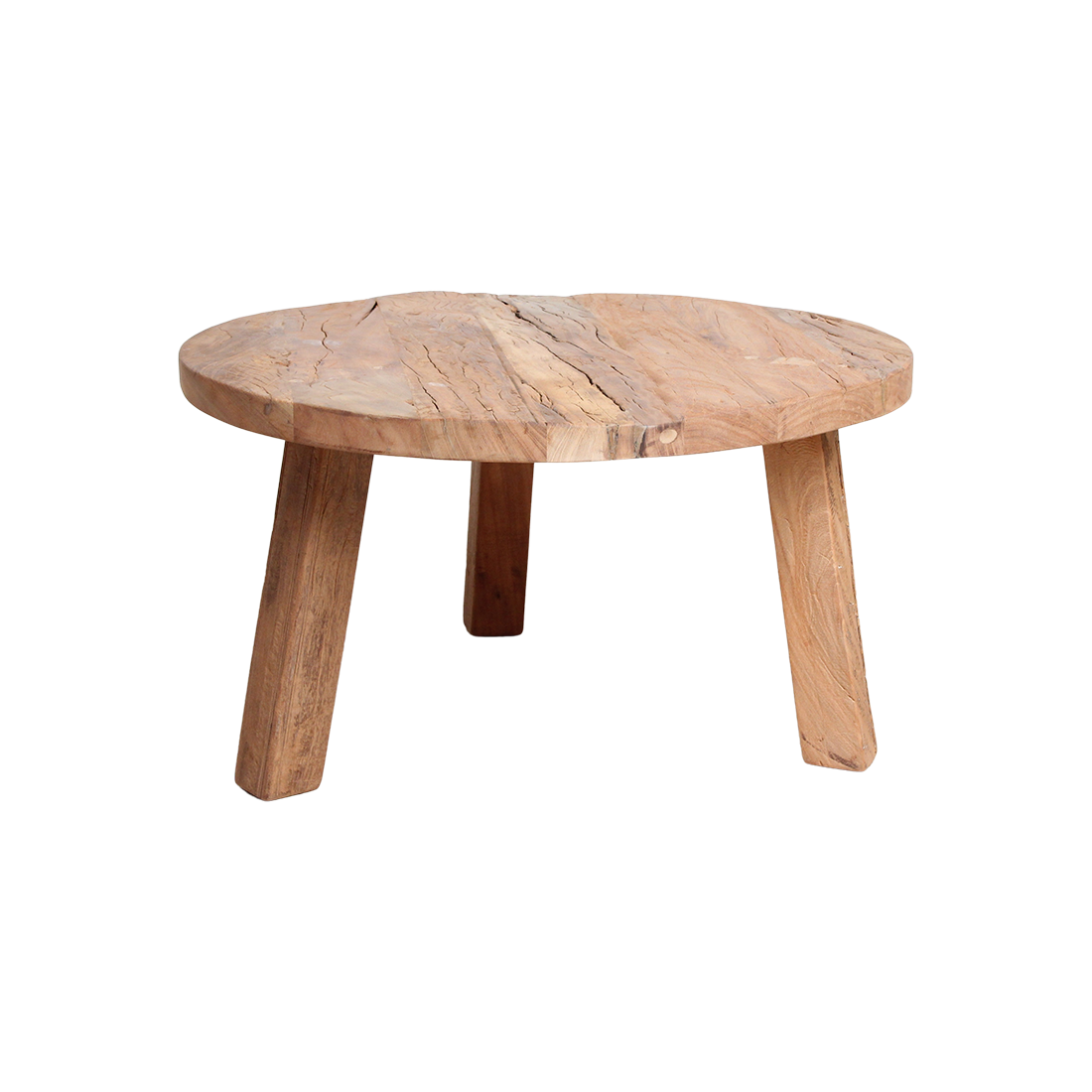 Farmwood ronde salontafel FSC-gerecycled hout Ø70 cm