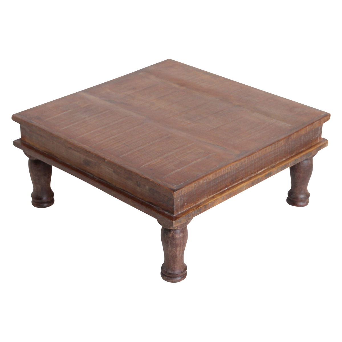 Bajot bijzettafel FSC-gerecycled hout 33x33 cm