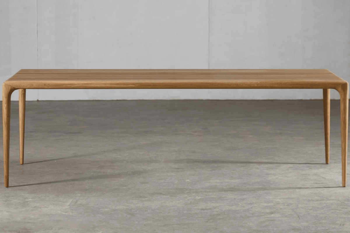 Artisan Latus eettafel massief hout 160-260 cm