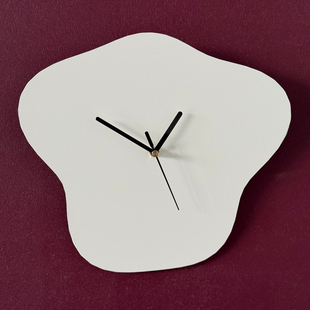 Eta stalen wandklok 26x26 cm
