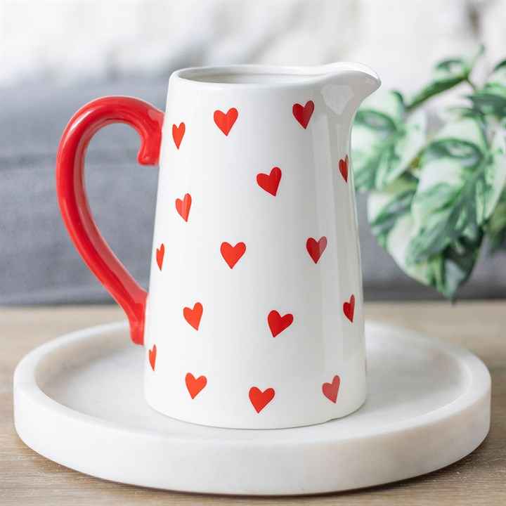Heart Print Bloemenkan