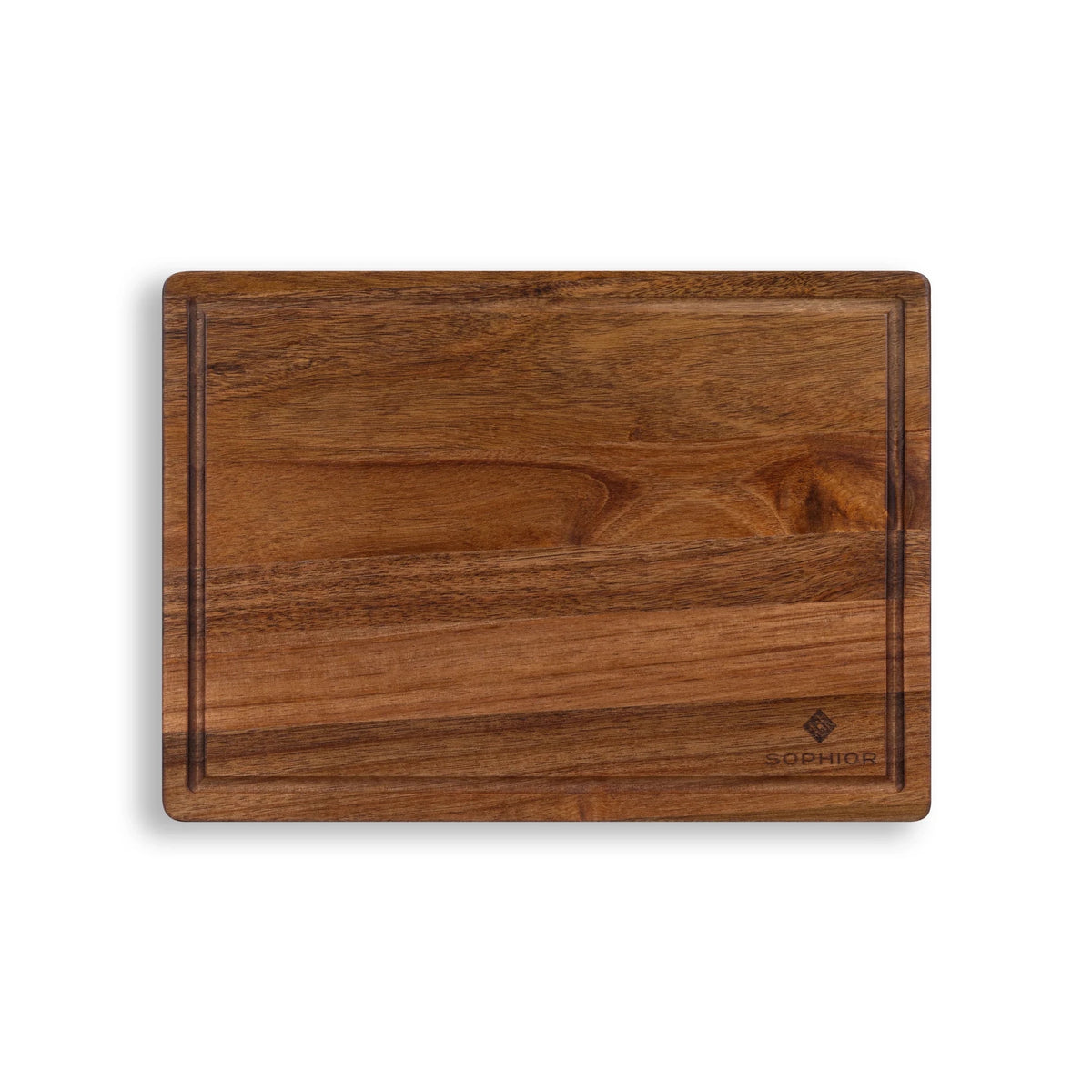 Acacia langshouten snij- en serveerplank 35x25 cm