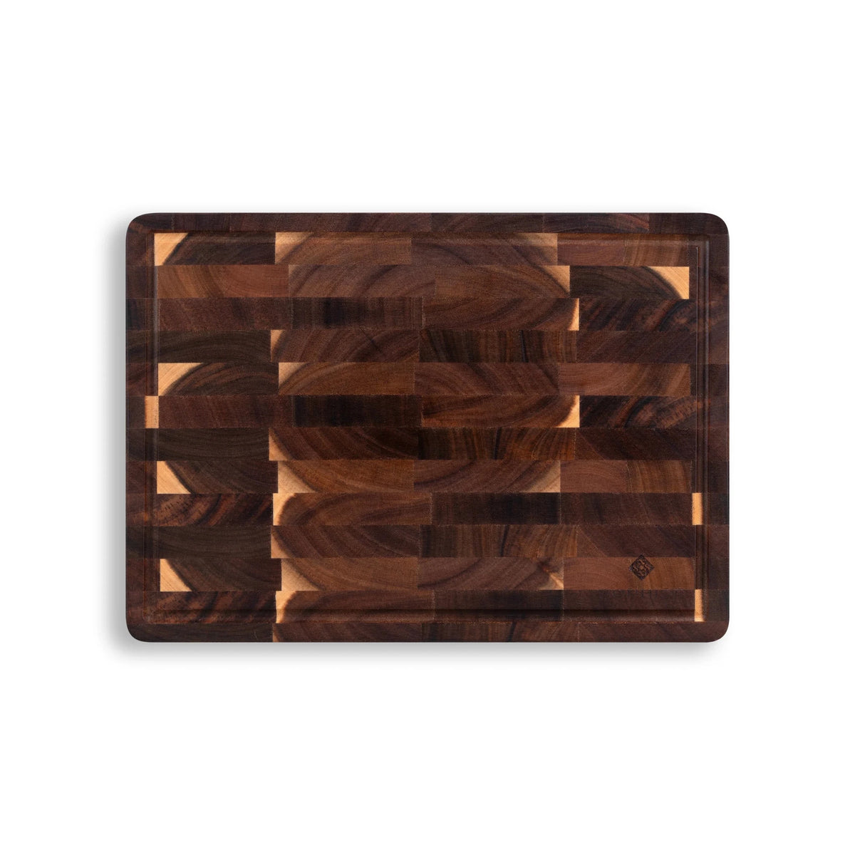 Acacia kopshouten snij- en serveerplank 35x25 cm