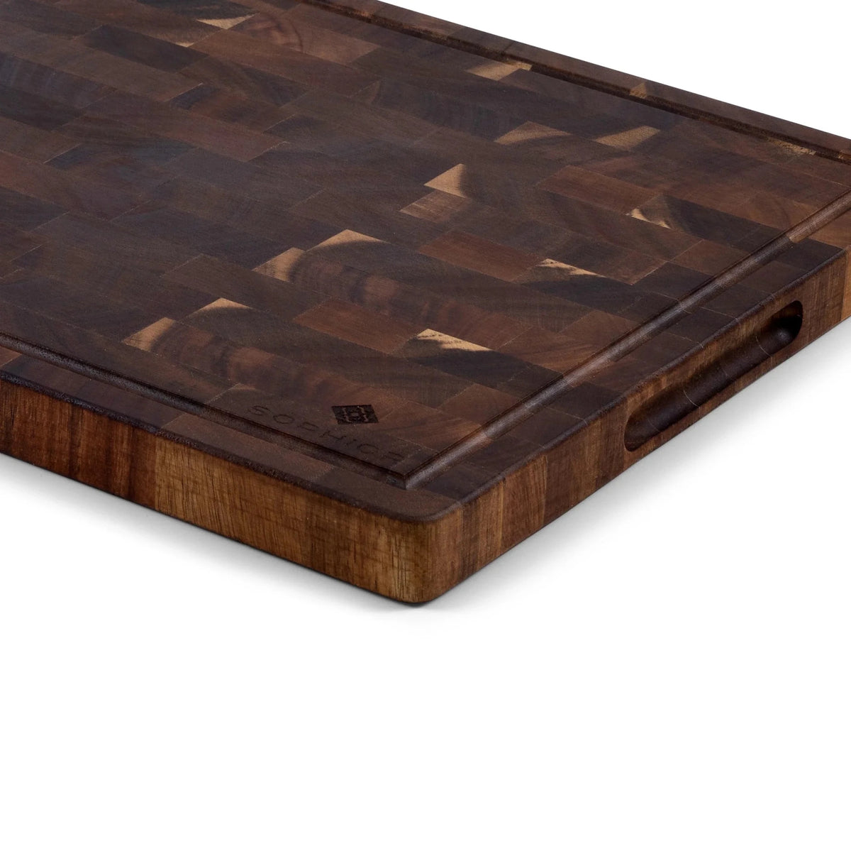Acacia kopshouten snij- en serveerplank 42x30 cm
