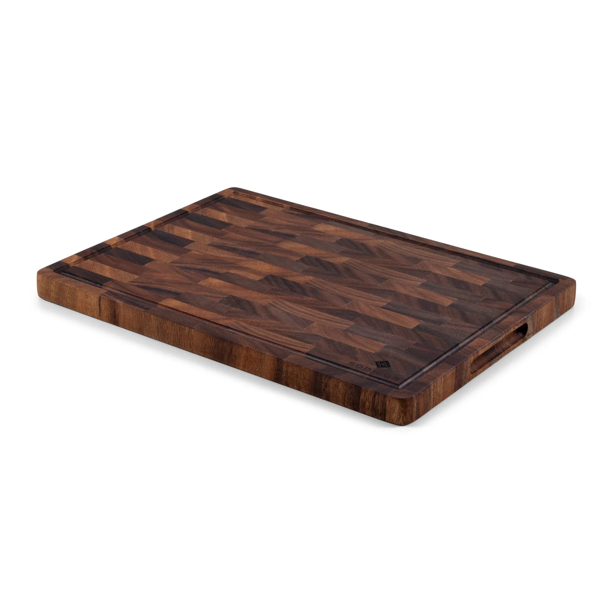 Walnoot kopshouten snij- en serveerplank 42x30 cm