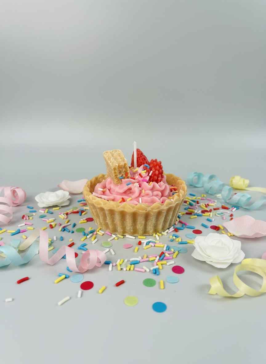 Mini Taartjes Kaarsenset – Handgemaakt, Betoverend & Cadeauklaar