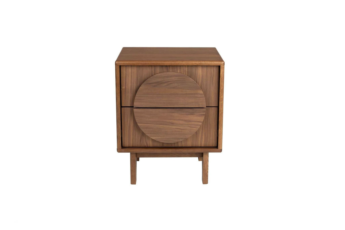 Groove dressoir eiken of walnoot 45-120 cm