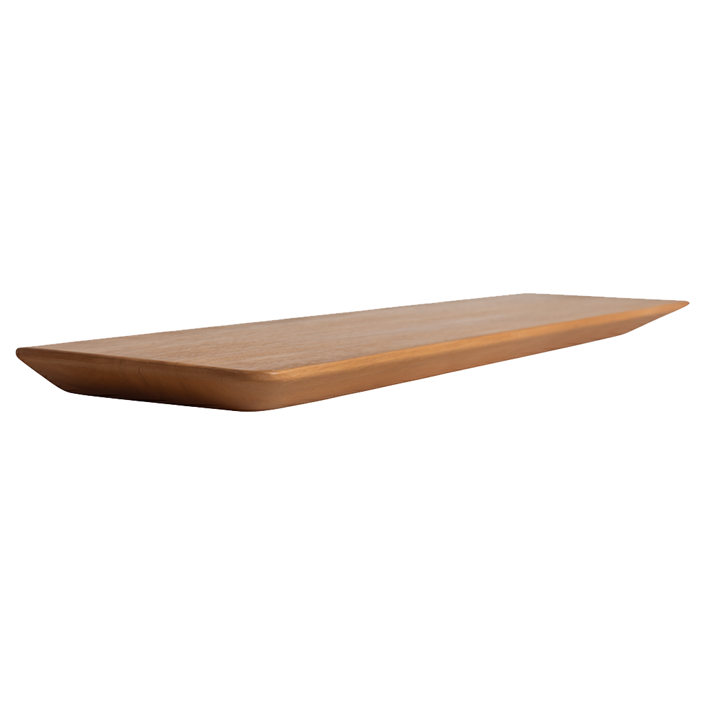 Craftsman teakhouten wandplank 60-90 cm