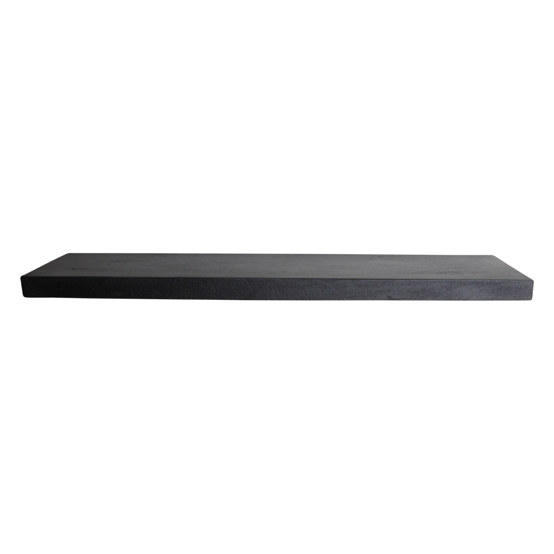 Factory wandplank zwart FSC-gerecycled hout 75 cm