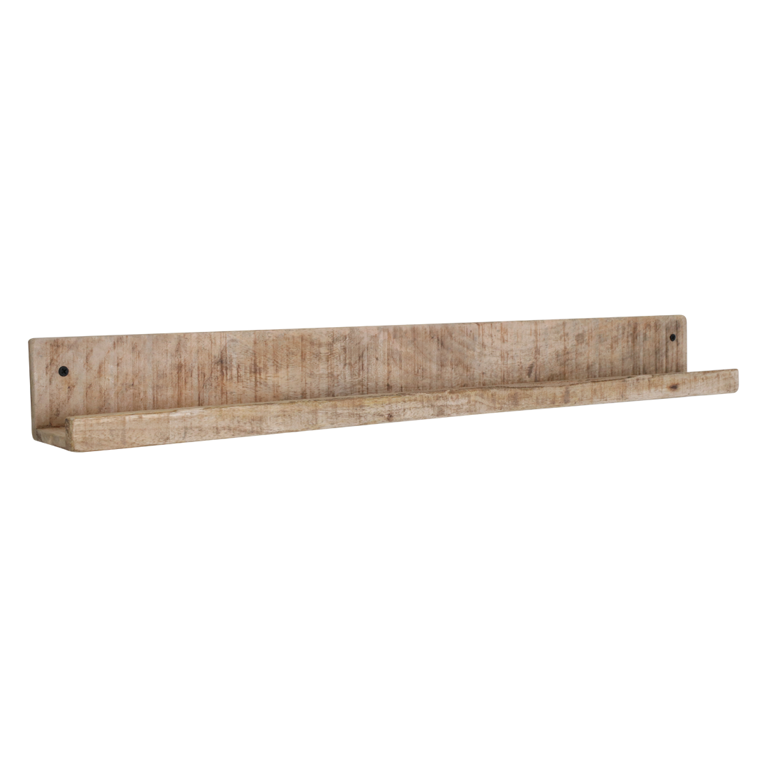 Mangohouten wandplank naturel 75 cm