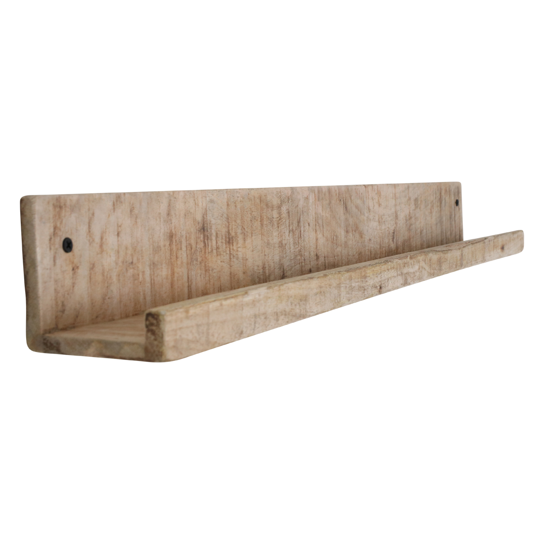 Mangohouten wandplank naturel 75 cm