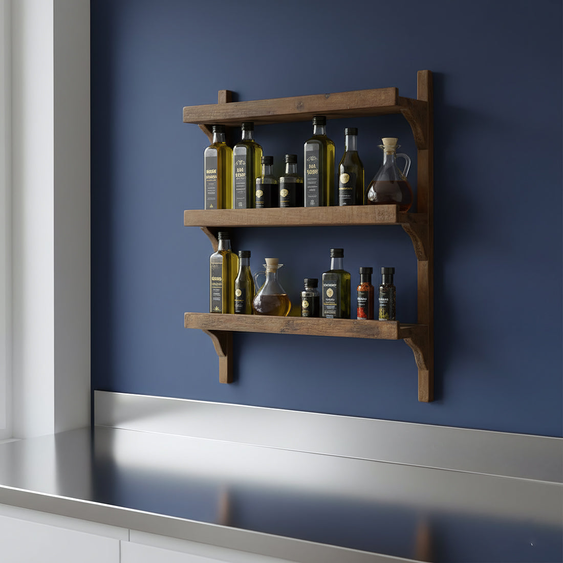 Factory keukenrek FSC-gerecycled hout 50x16x64 cm