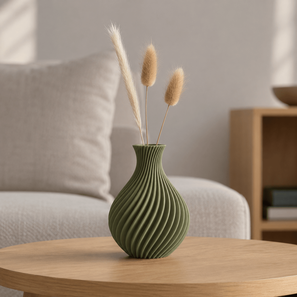 Suzanna vaas golvende vorm 18-25 cm