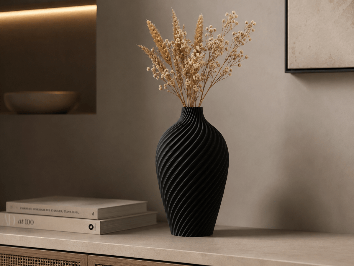 Kalma vaas spiraaldesign 18-25 cm