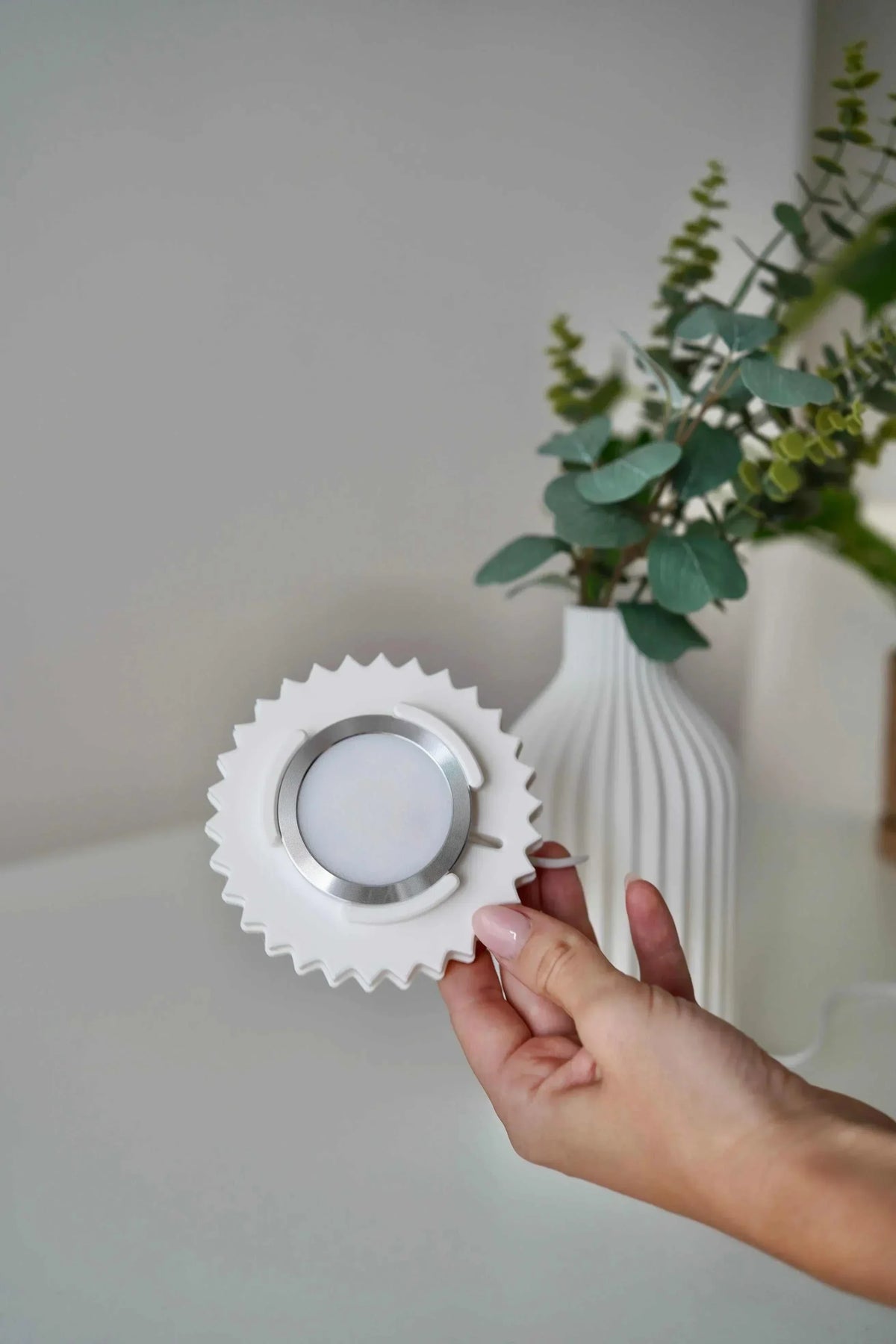 Ilumina vaas met lamp 22 cm