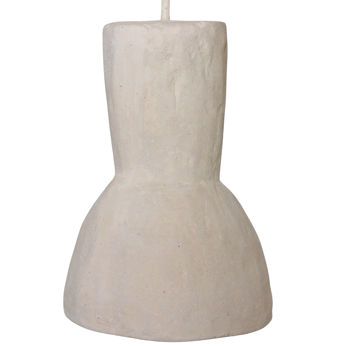 Chalk Moro hanglamp papier-maché 15x21,5 cm