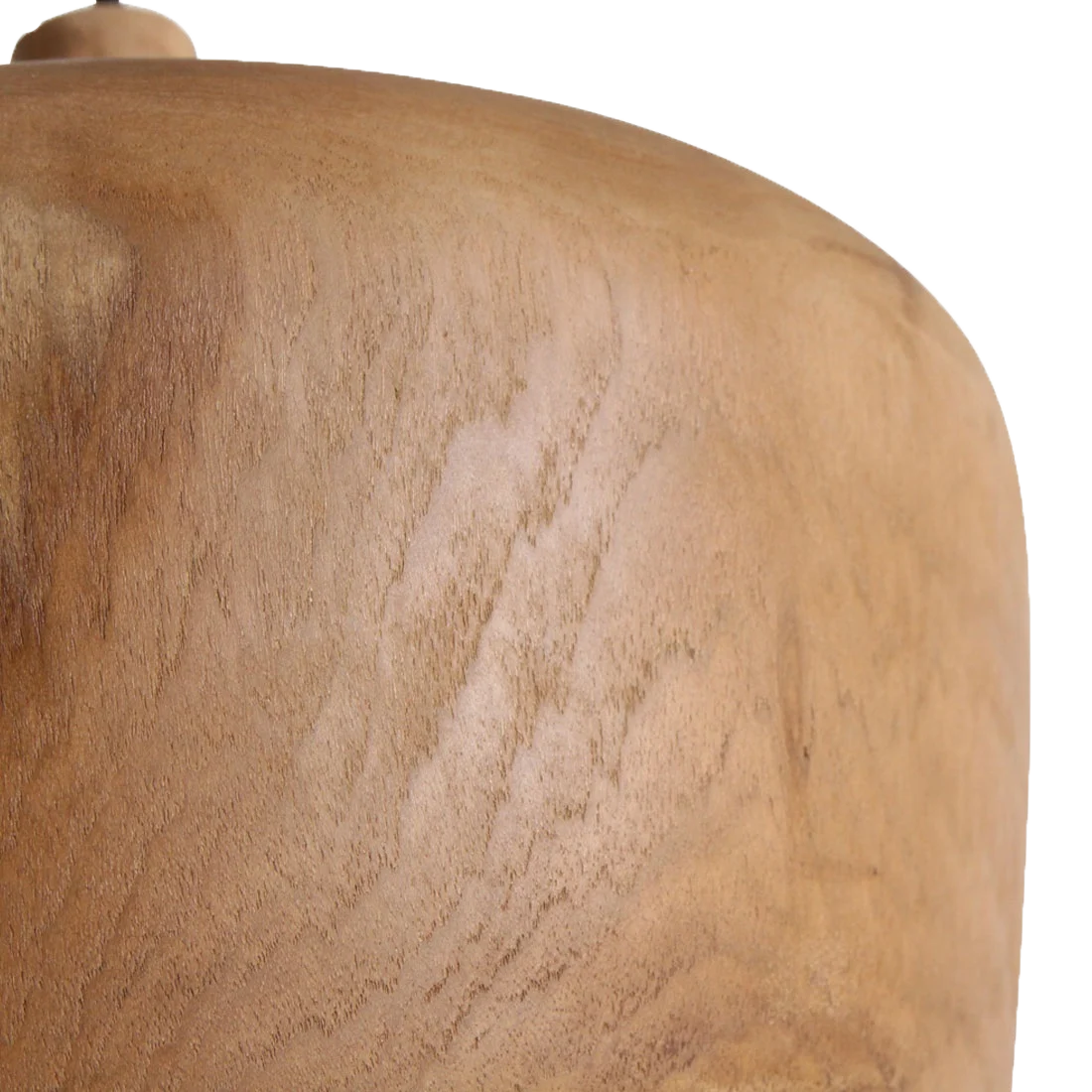Sirocco Dome teakhouten hanglamp Ø30 cm