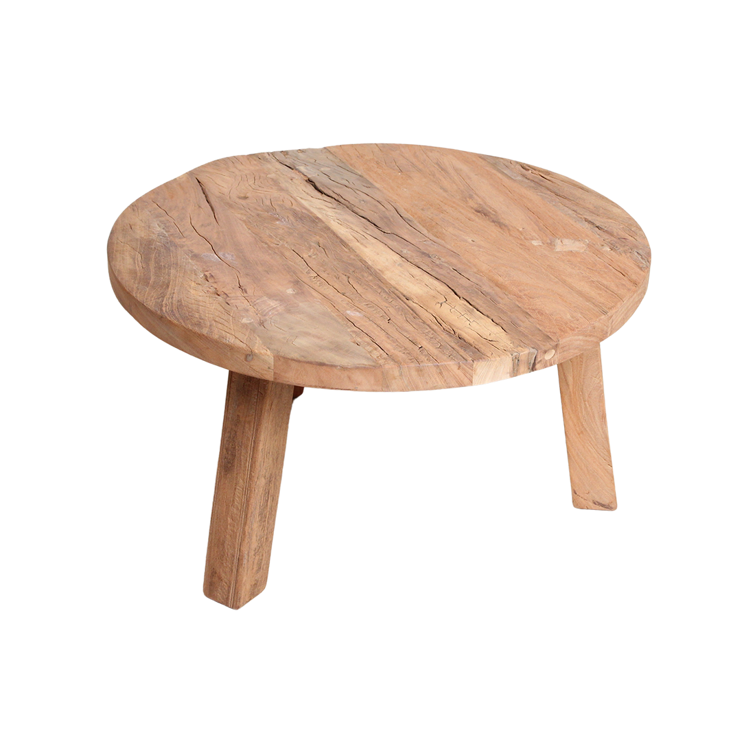 Farmwood ronde salontafel FSC-gerecycled hout Ø70 cm
