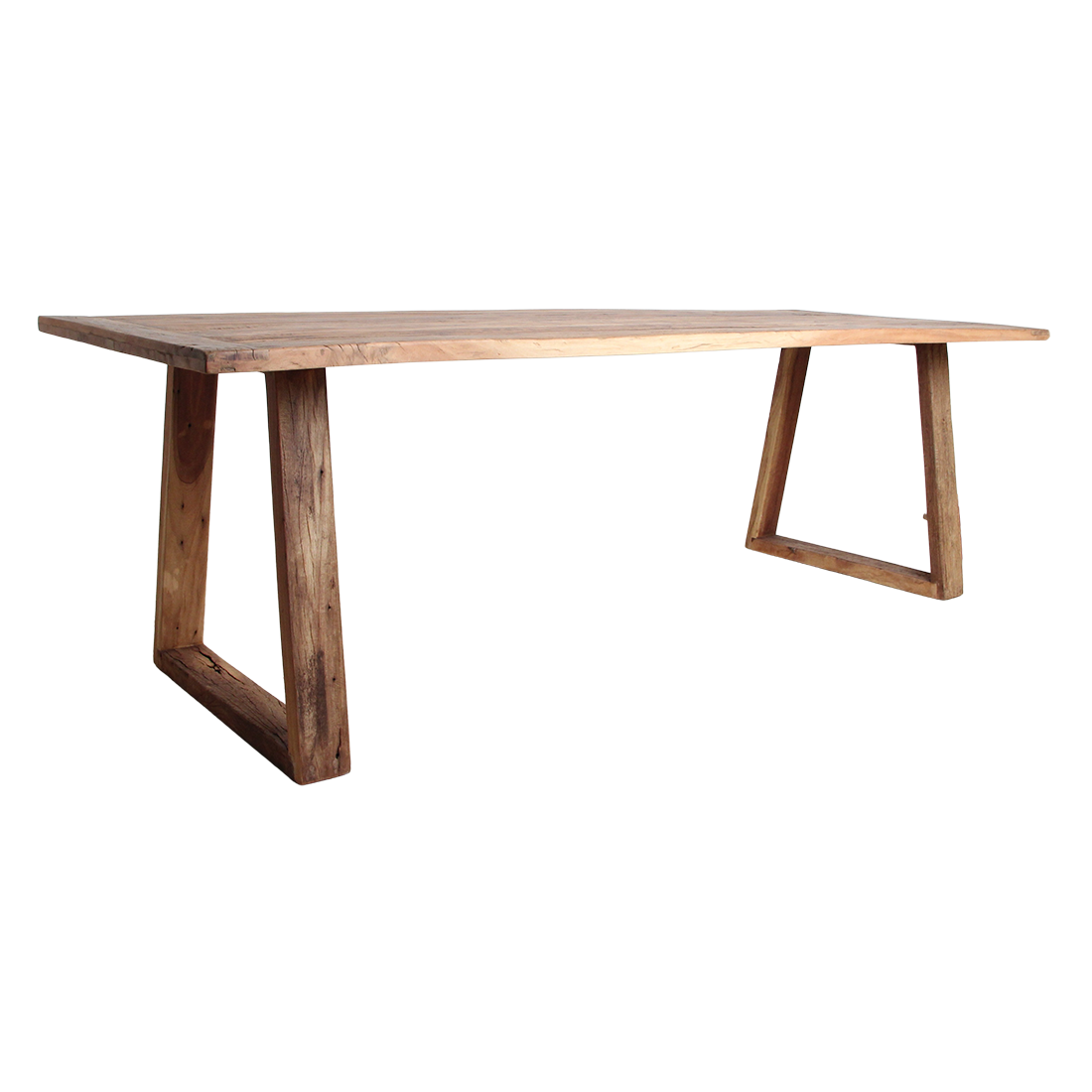 Farmwood rechthoekige eettafel FSC-gerecycled hout 180-240 cm
