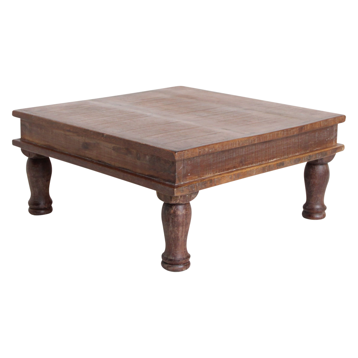 Bajot bijzettafel FSC-gerecycled hout 33x33 cm