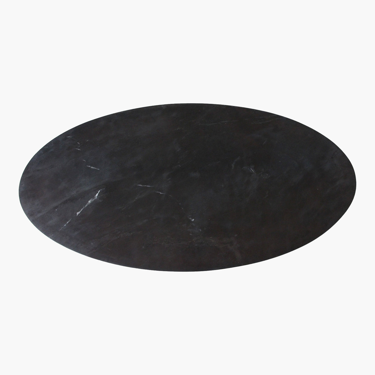 Créme marmeren salontafel ovaal 120x60 cm
