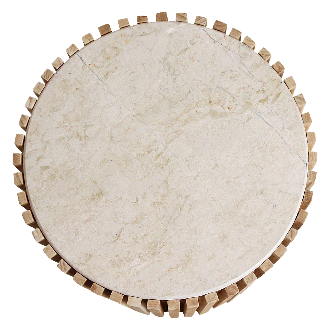 Infinity marmeren bijzettafel Ø40 cm