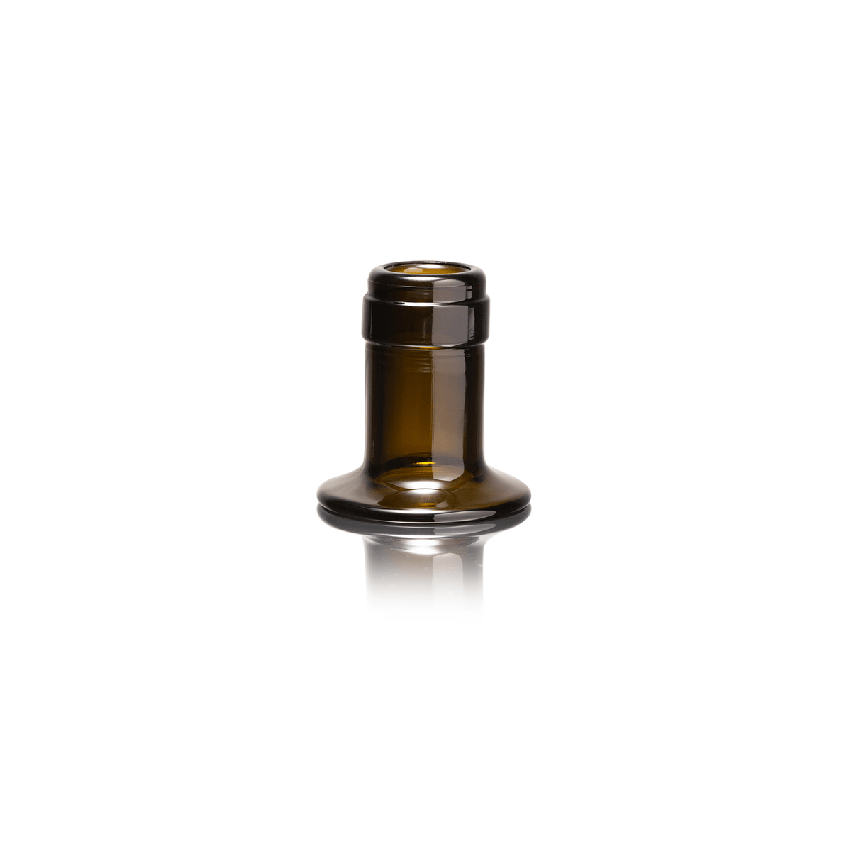 Gerecycled glazen kandelaar 5,5 cm