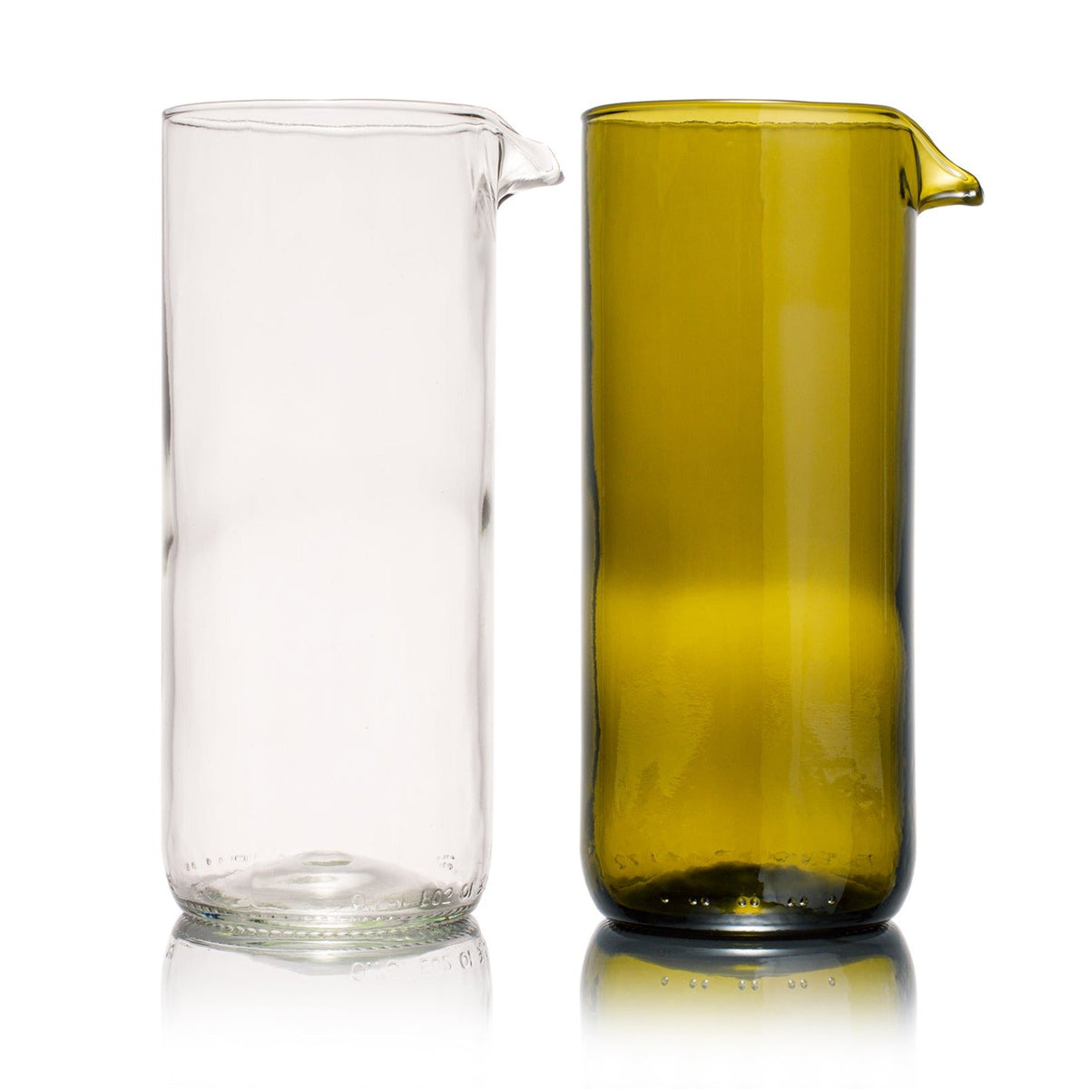 Gerecycled glazen waterkaraf 600 ml