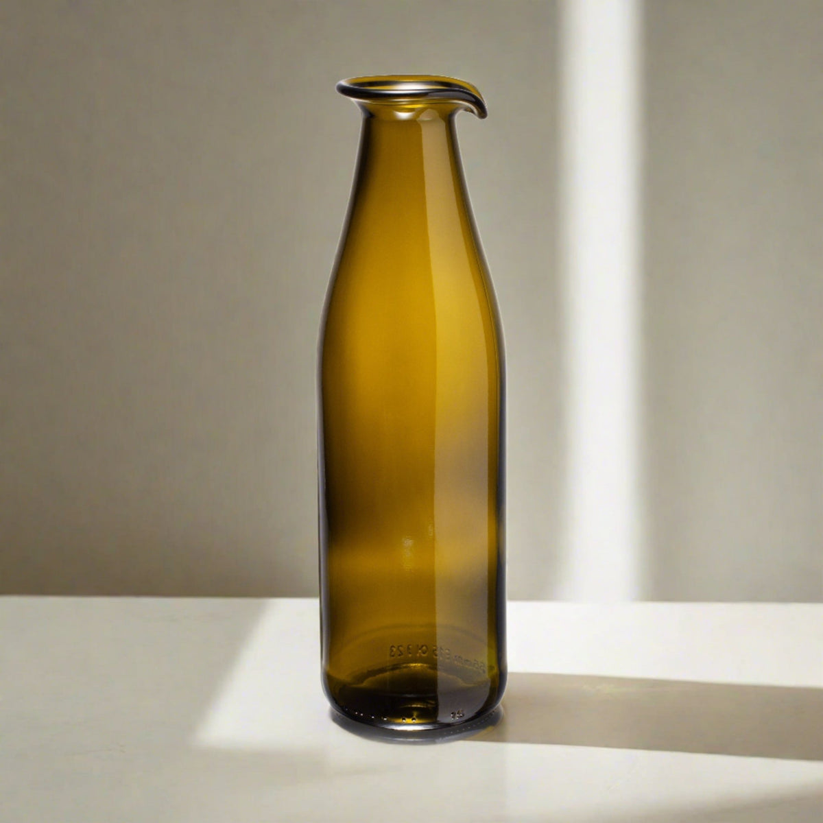 Gerecycled glazen waterkaraf 800 ml