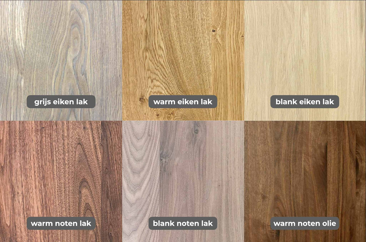 Giovane eettafel eiken matrixpoot 160-260 cm