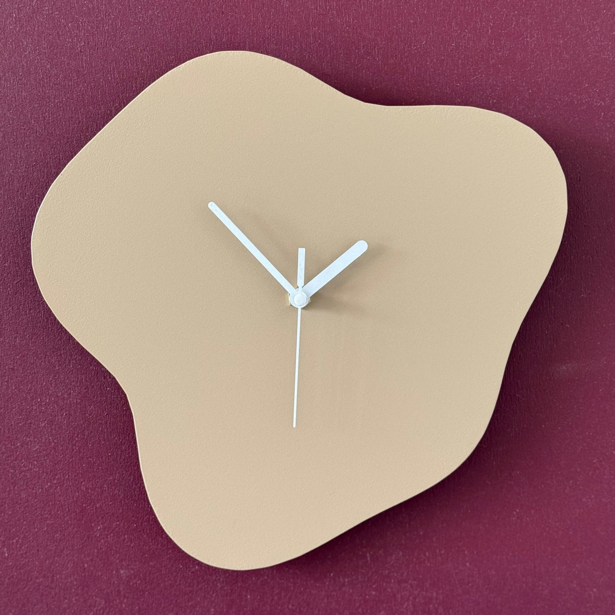 Eta stalen wandklok 26x26 cm