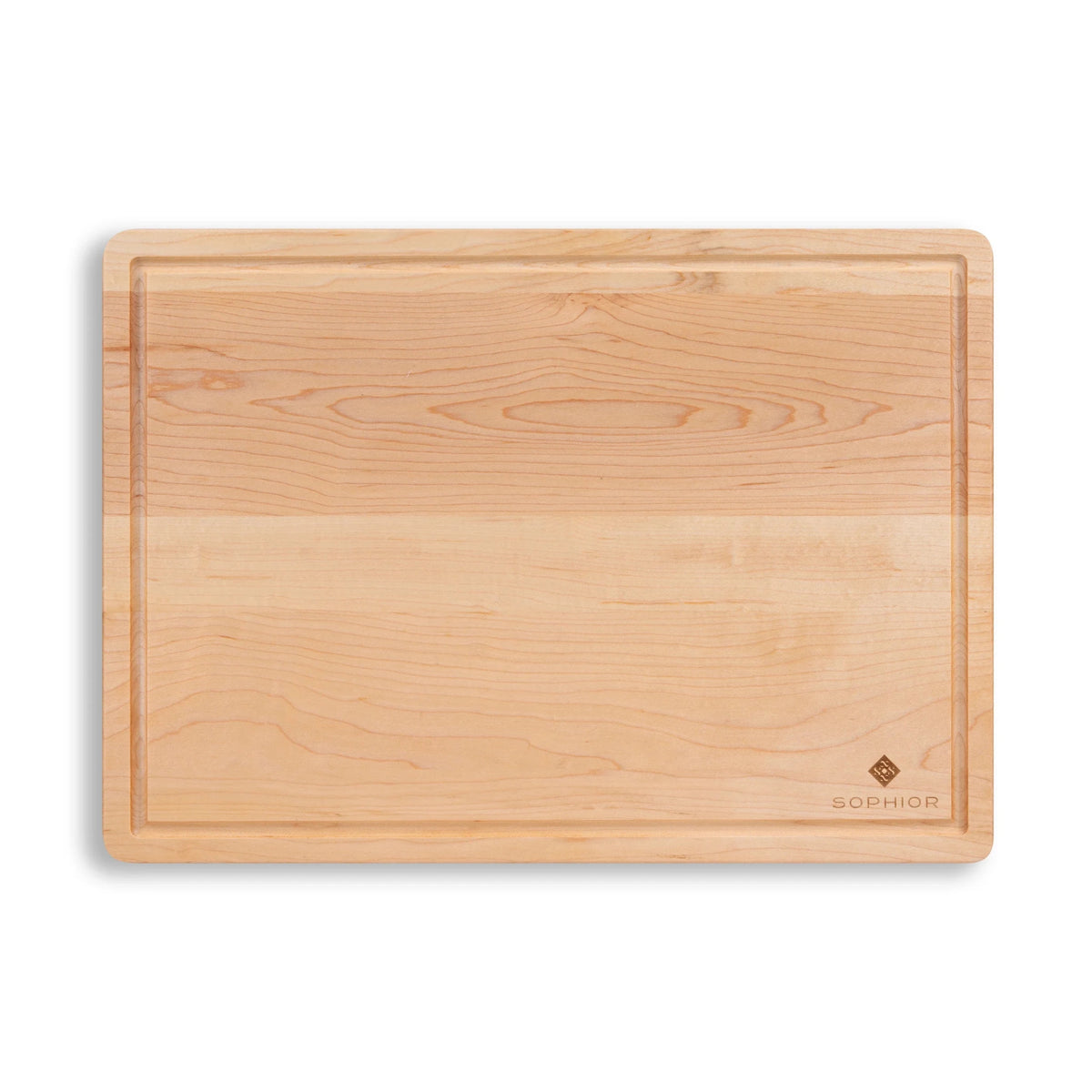 Esdoornhouten snij- en serveerplank 42x30 cm