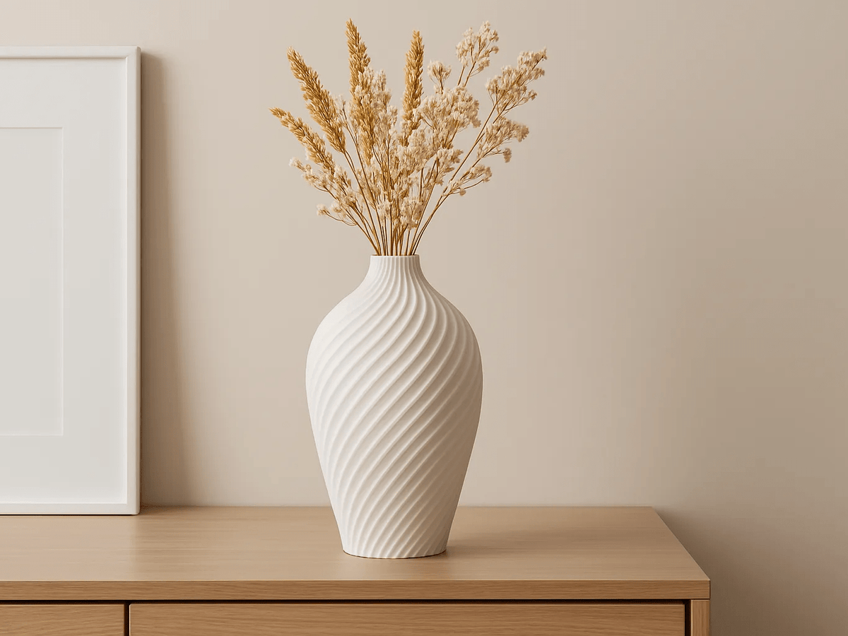 Kalma vaas spiraaldesign 18-25 cm