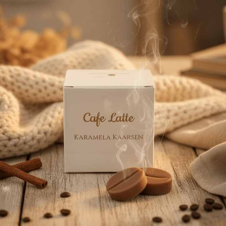 Latte Melt – waxmelts met romige koffiegeur, 100g