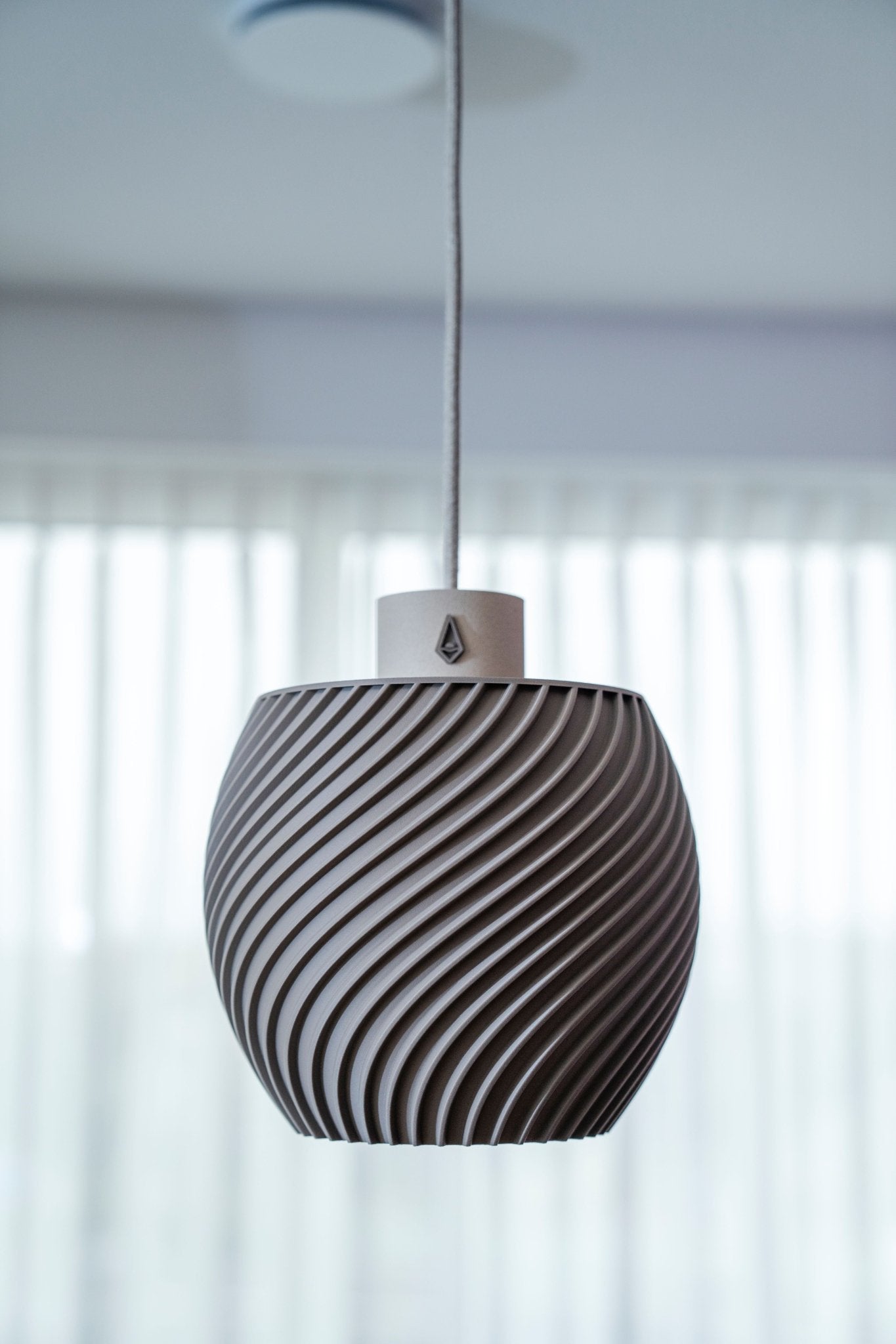 Neptunea | Bruine Duurzame Hanglamp